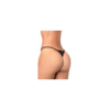 String noir classique en dentelle 